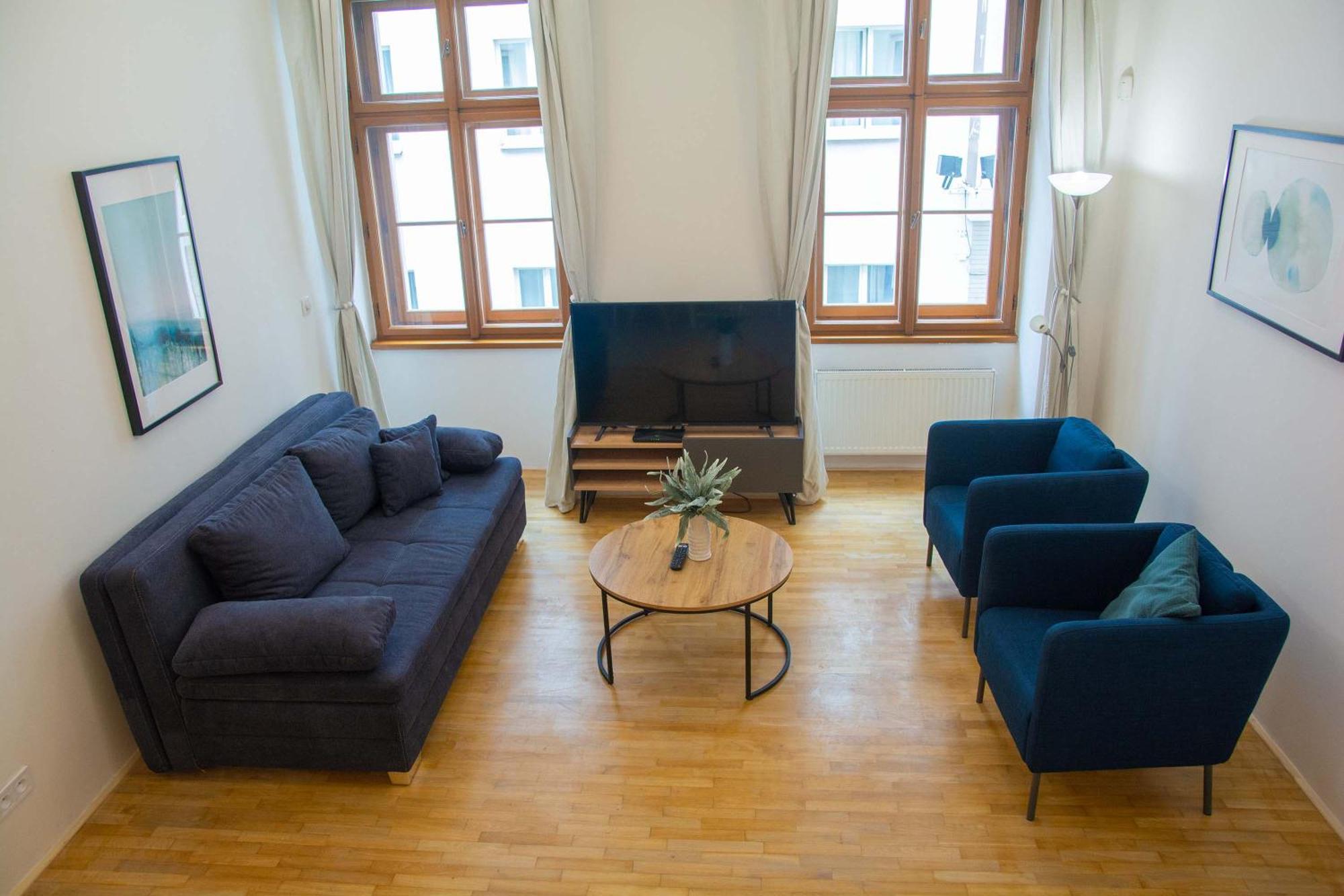 פראג City Centre Apartment With Parking מראה חיצוני תמונה